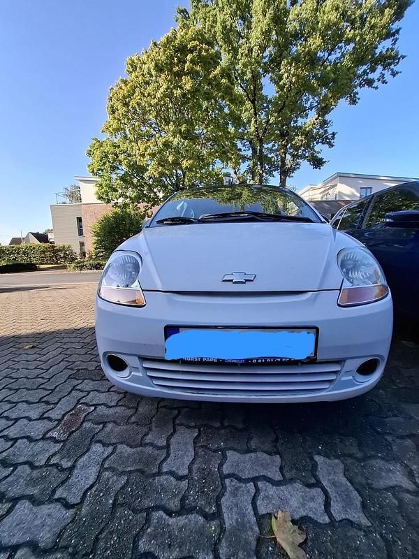 Weiß Gebraucht 2007 Chevrolet Matiz Kleinwagen | 1.450 € (Fairer Preis) - Bild 1/4