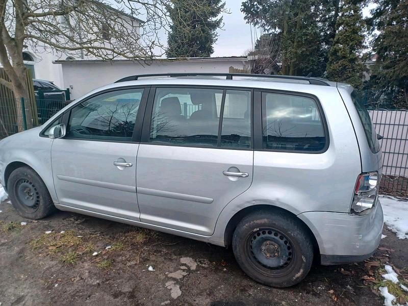 Gebraucht VW Touran 101 PS (74 kW) 2003 Silber Van / Kleinbus