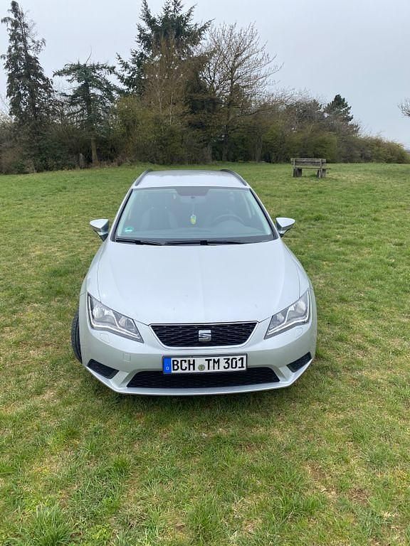 Gebraucht Seat Leon ST Reference 110 PS (80 kW) 2015 Silber Kombi