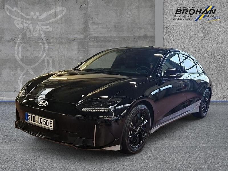 Schwarz Gebraucht 2025 Hyundai Ioniq 6 Techniq Limousine | 37.680 € (Superpreis) - Bild 1/4