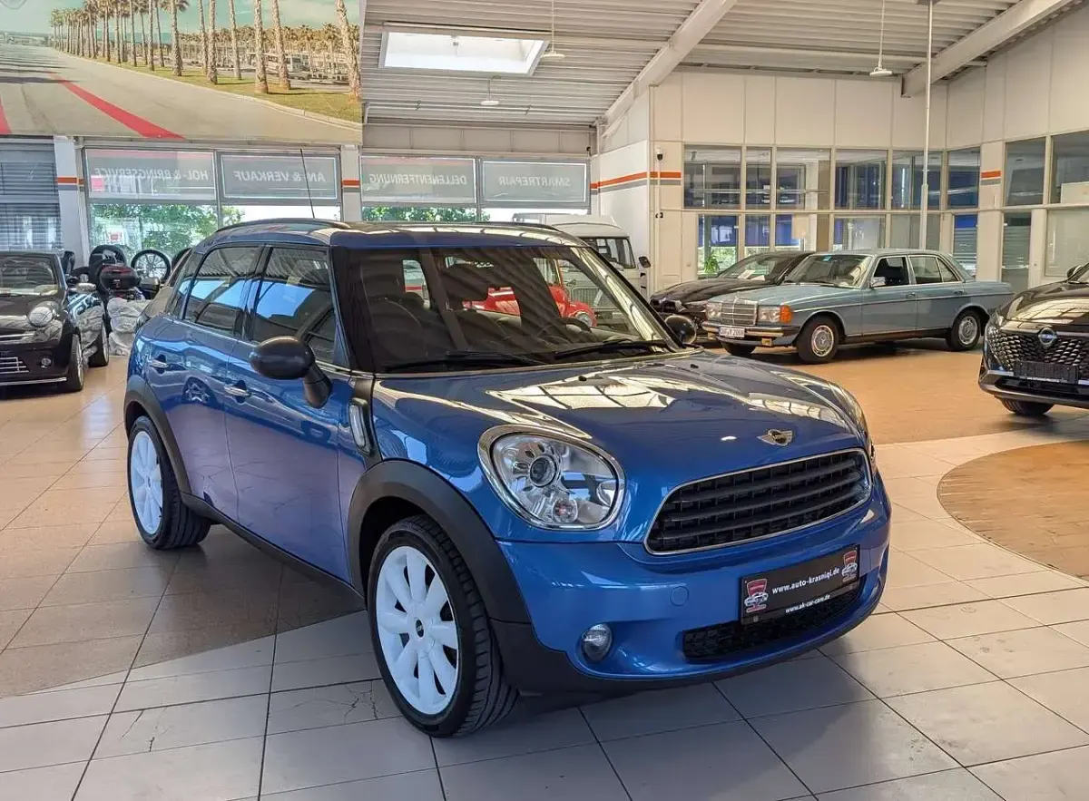 Gebraucht Mini Cooper D Countryman 111 PS (81 kW) 2012 True blue metallic SUV