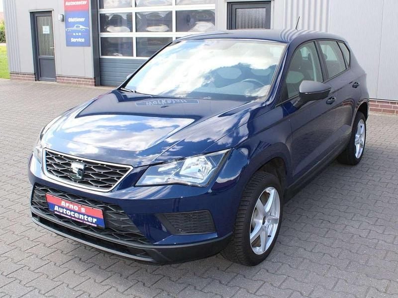Blau Gebraucht 2017 Seat Ateca Ecomotive SUV | 12.990 € (Fairer Preis) - Bild 1/4