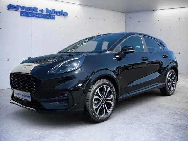 Agate black metallic Gebraucht 2024 Ford Puma ST-Line SUV | 21.770 € - Bild 1/4