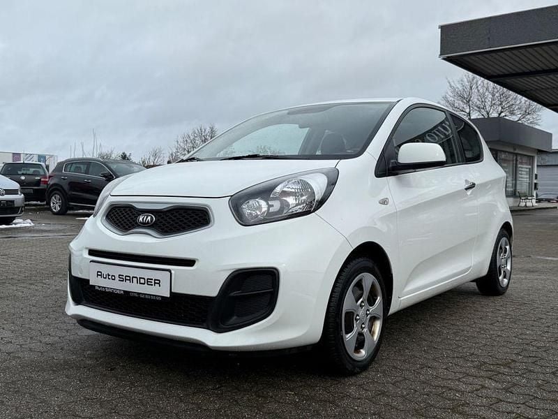 Gebraucht Kia Picanto Edition 7 67 PS (49 kW) 2014 Weiß Kleinwagen