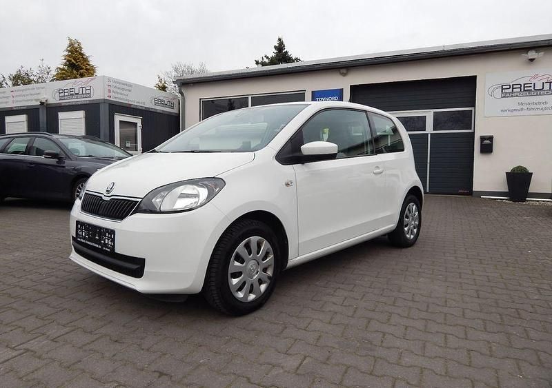 Gebraucht Skoda Citigo Ambition 68 PS (50 kW) 2014 Weiß Kleinwagen