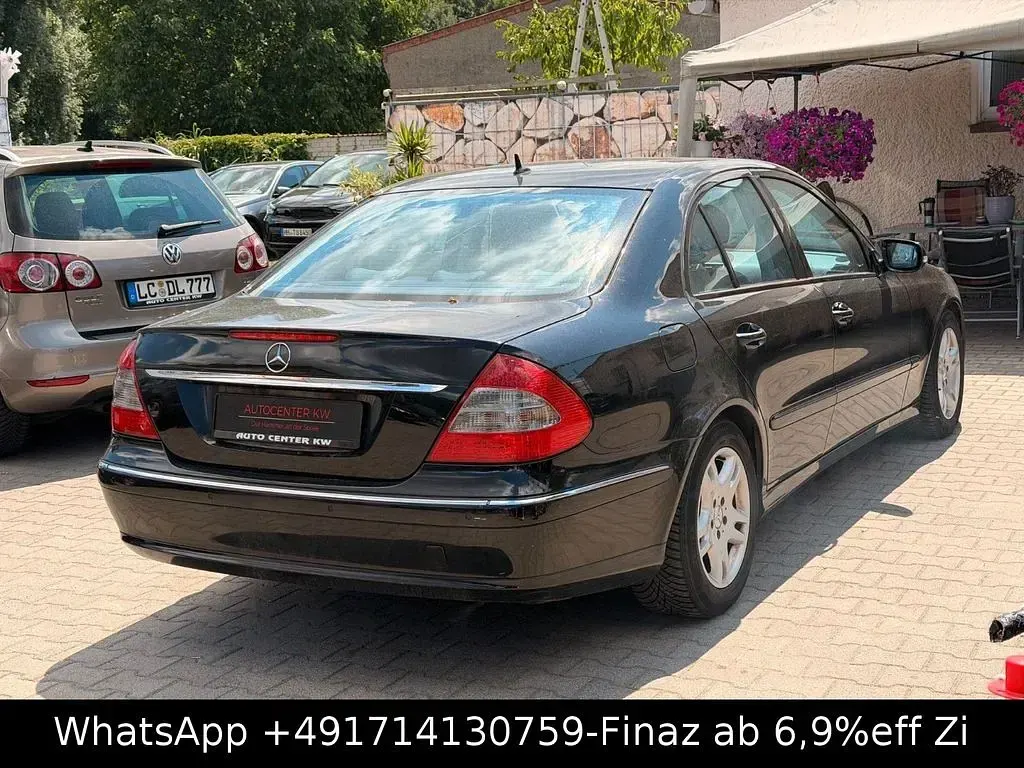 Gebraucht Mercedes E200 184 PS (135 kW) 2008 Schwarz Limousine