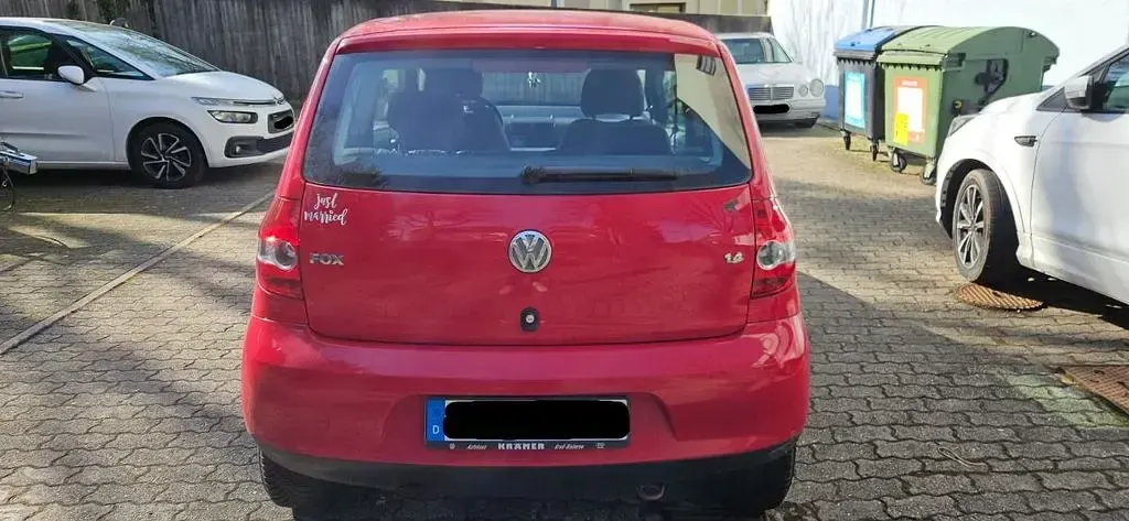 Gebraucht VW Fox 75 PS (55 kW) 2006 Rot Kleinwagen