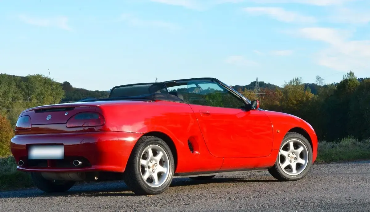 Gebraucht MG F 120 PS (88 kW) 1999 Rot Cabrio