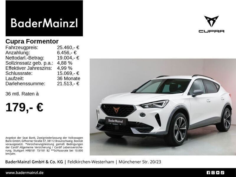Weiß Gebraucht 2024 Cupra Formentor SUV | 25.460 € (Fairer Preis) - Bild 1/3