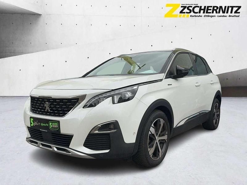 Weiss perlglänzend Gebraucht 2017 Peugeot 3008 Allure SUV | 15.960 € (Guter Preis) - Bild 1/4