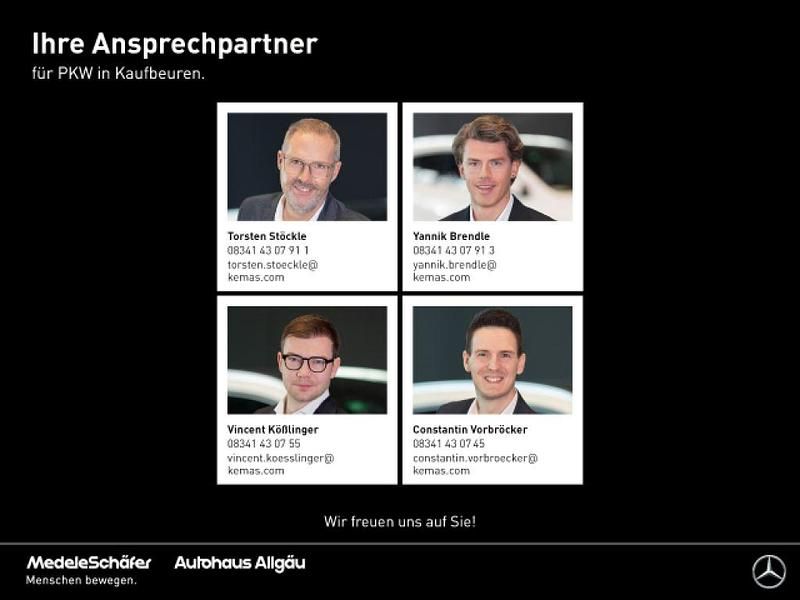 Cavansitblau (metallic) Gebraucht 2021 Mercedes GLC400d AMG Coupé | 47.489 € (Fairer Preis) - Bild 1/1