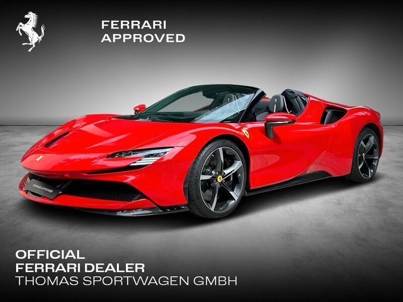 Rot Gebraucht 2024 Ferrari SF90 Cabrio | 489.990 € - Bild 1/4