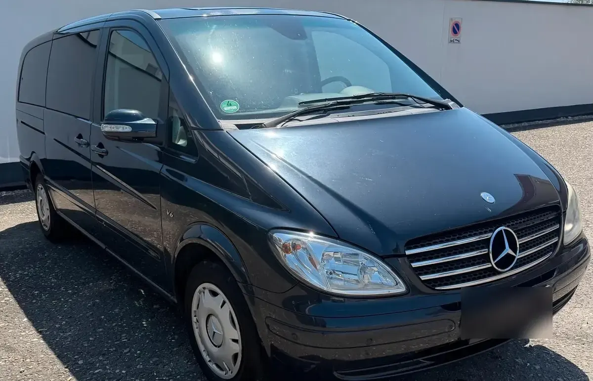 Gebraucht Mercedes Viano 204 PS (150 kW) 2007 Schwarz Van / Kleinbus