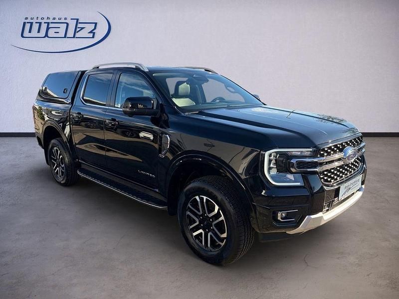 Gebraucht Ford Ranger Limited 170 PS (125 kW) 2023 Obsidianschwarz Pickup
