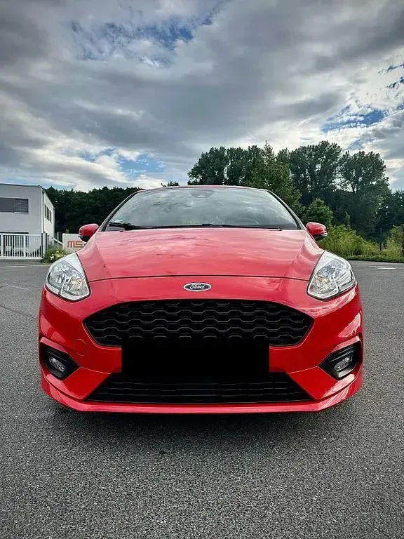 Gebraucht Ford Fiesta ST-Line 101 PS (74 kW) 2018 Rot Kleinwagen