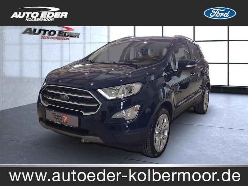 Blazerblau (blau) Gebraucht 2021 Ford Ecosport Titanium SUV | 13.880 € (Fairer Preis) - Bild 1/4