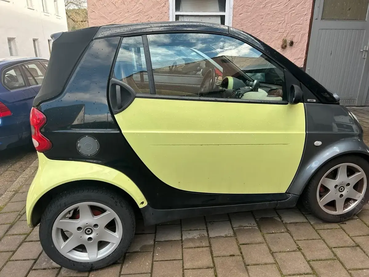 Gebraucht Smart ForTwo Cabrio 2002 Gelb Cabrio
