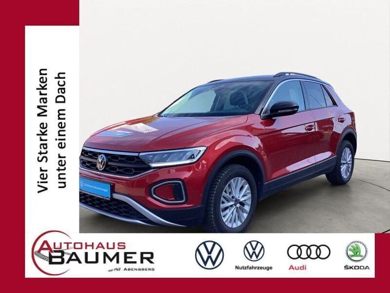 Rot Gebraucht 2024 VW T-Roc Life SUV | 23.450 € (Guter Preis) - Bild 1/3