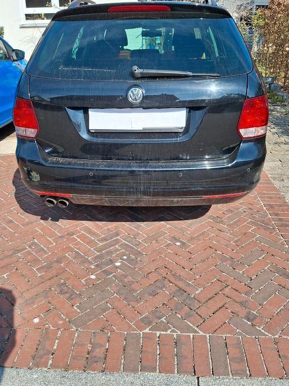 Gebraucht VW Golf VII Match 122 PS (89 kW) 2012 Schwarz Kombi