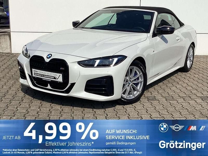 Weiss Gebraucht 2025 BMW 440 Cabrio | 64.220 € (Fairer Preis) - Bild 1/4