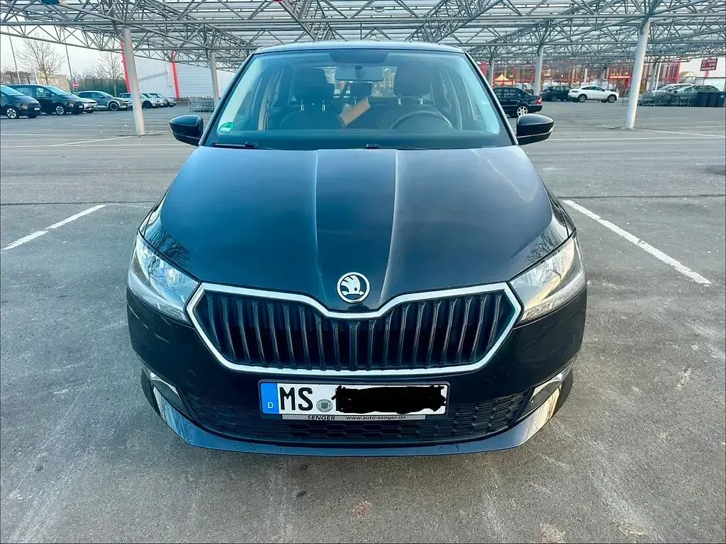 Gebraucht Skoda Fabia 60 PS (44 kW) 2021 Schwarz Kleinwagen