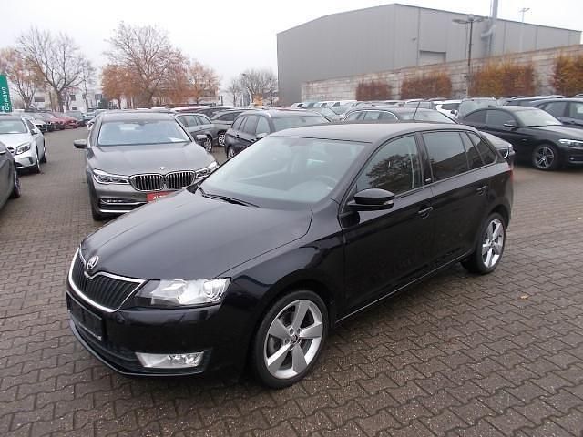 Cerna magic/black magic (metallic) Gebraucht 2016 Skoda Rapid Joy Kombi | 12.300 € (Etwas zu teuer) - Bild 1/4