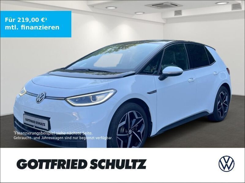 Weiß Gebraucht 2021 VW ID.3 Pro Kleinwagen | 24.490 € (Teuer) - Bild 1/4