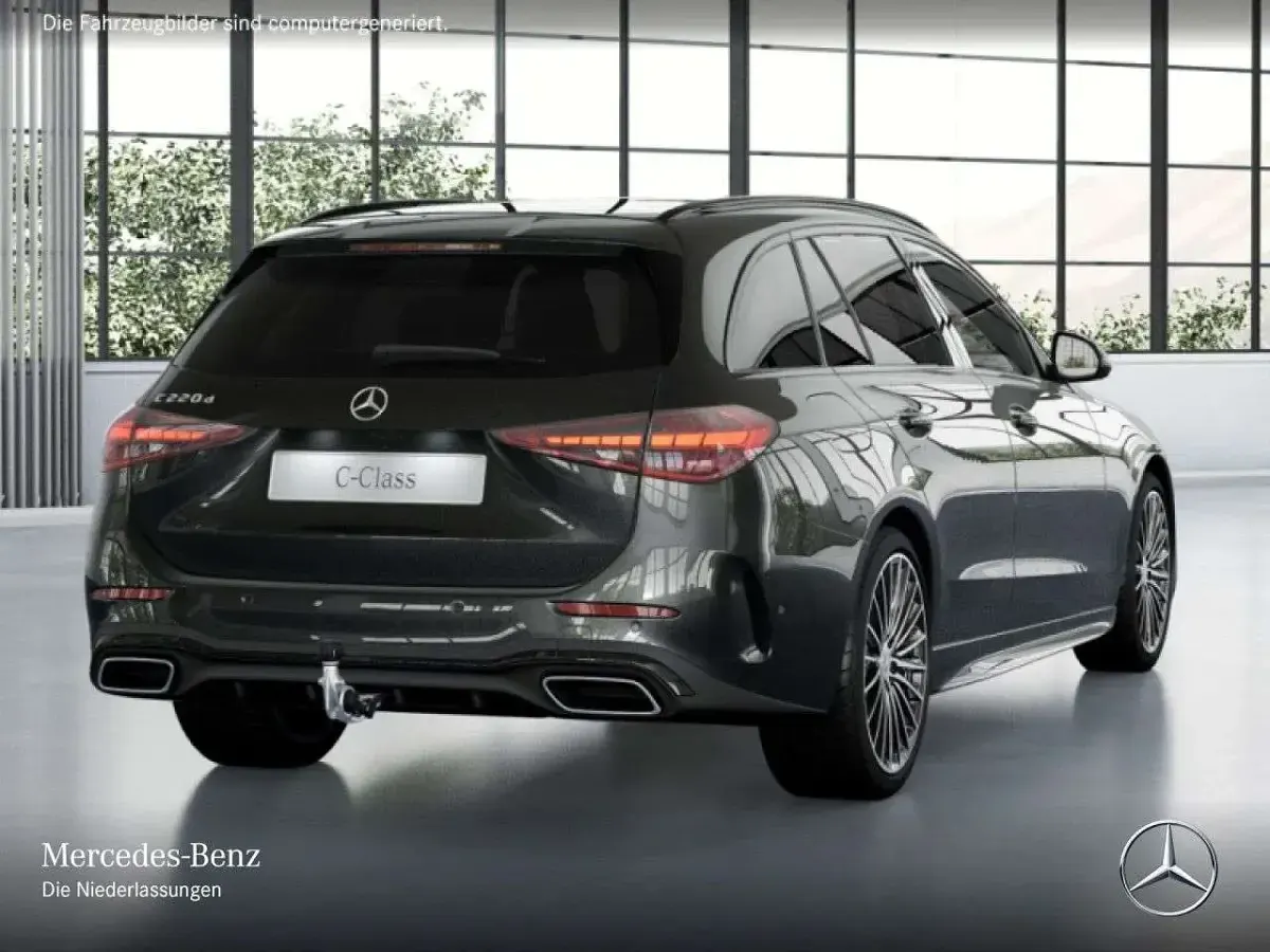 Gebraucht Mercedes C220 AMG 200 PS (147 kW) 2026 Graphitgrau Kombi