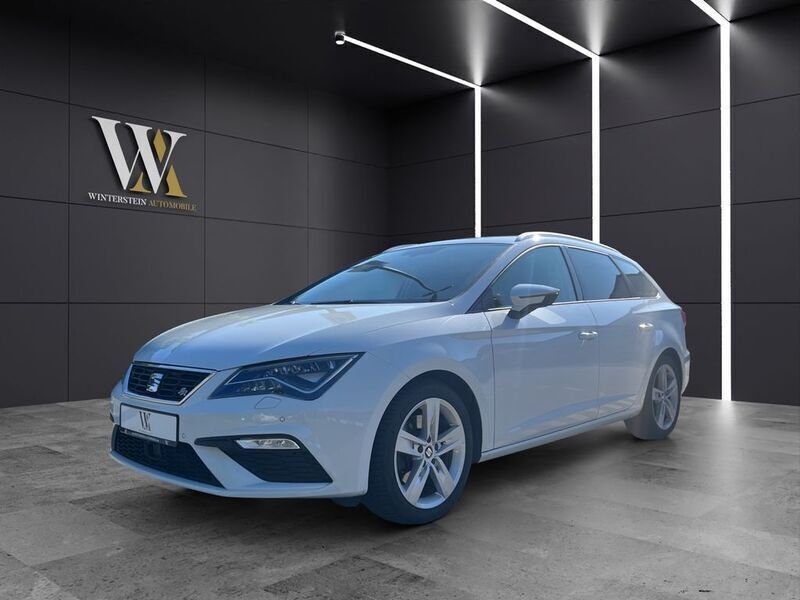 Weiß Gebraucht 2018 Seat Leon ST FR Kombi | 18.400 € (Fairer Preis) - Bild 1/4