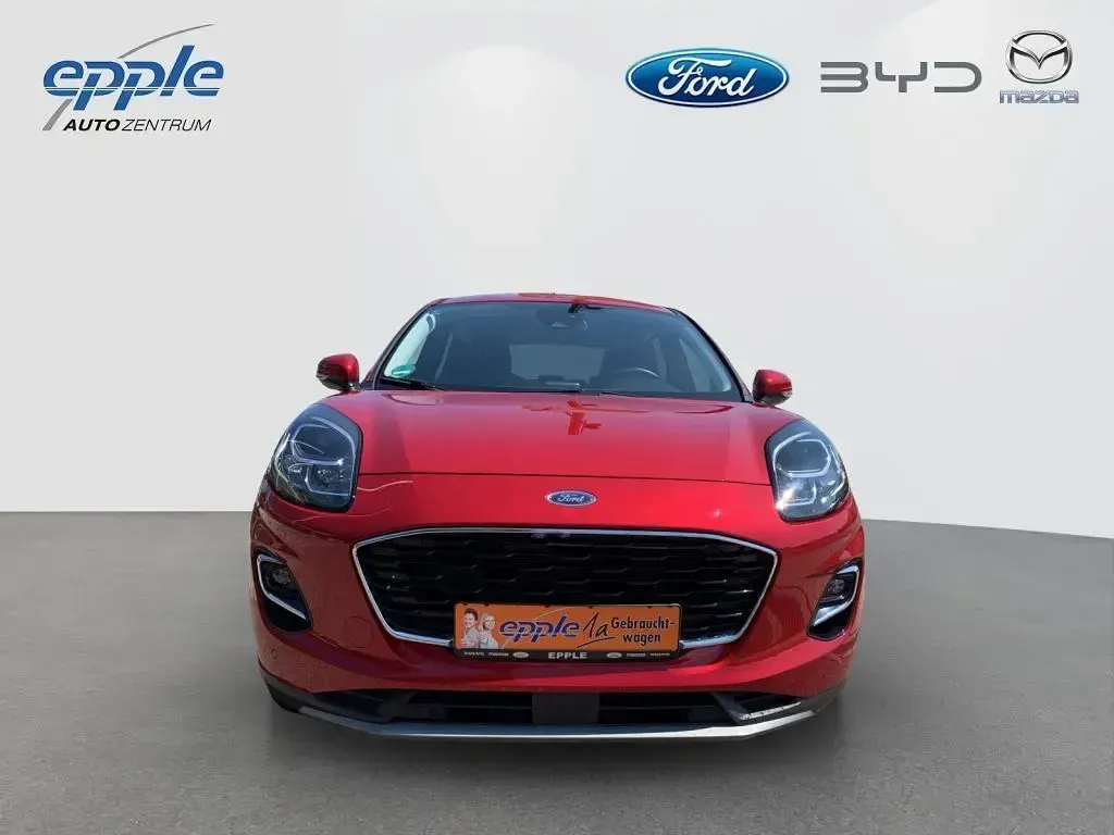 Gebraucht Ford Puma Titanium 125 PS (91 kW) 2022 Fantastic red metallic (metallic) SUV