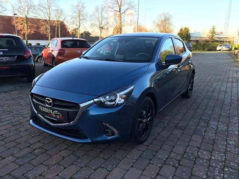 Blau Gebraucht 2019 Mazda 2 Kizoku Limousine | 14.990 € (Fairer Preis) - Bild 1/4