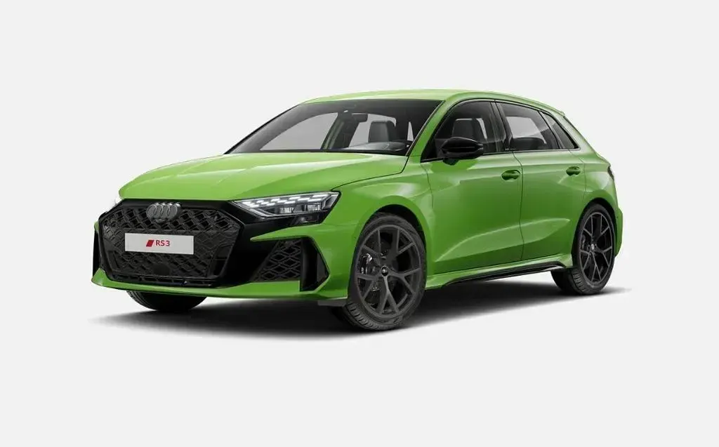 Neu Audi RS3 Sport 400 PS (294 kW) 2025 Grün Limousine