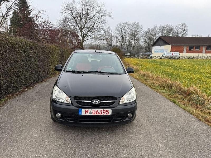 Gebraucht Hyundai Getz 97 PS (71 kW) 2008 Schwarz Kleinwagen