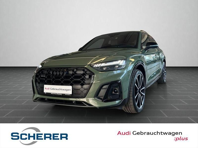 Distriktgrün metallic Gebraucht 2023 Audi Q5 S-Line SUV | 41.450 € (Fairer Preis) - Bild 1/4