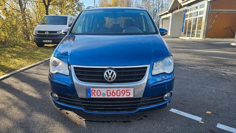 Gebraucht VW Touran Freestyle 140 PS (102 kW) 2010 Blau Van / Kleinbus