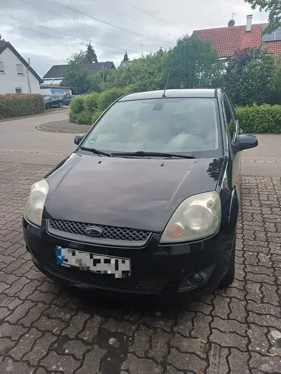 Gebraucht Ford Fiesta 80 PS (58 kW) 2007 Schwarz Kleinwagen