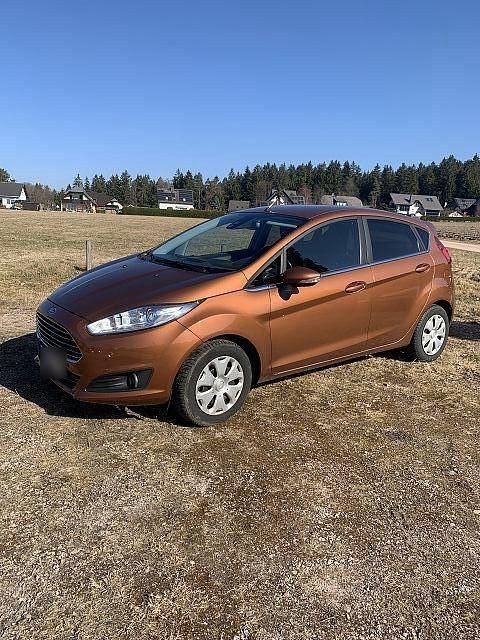 Gebraucht Ford Fiesta Titanium 125 PS (91 kW) 2017 Braun Kleinwagen