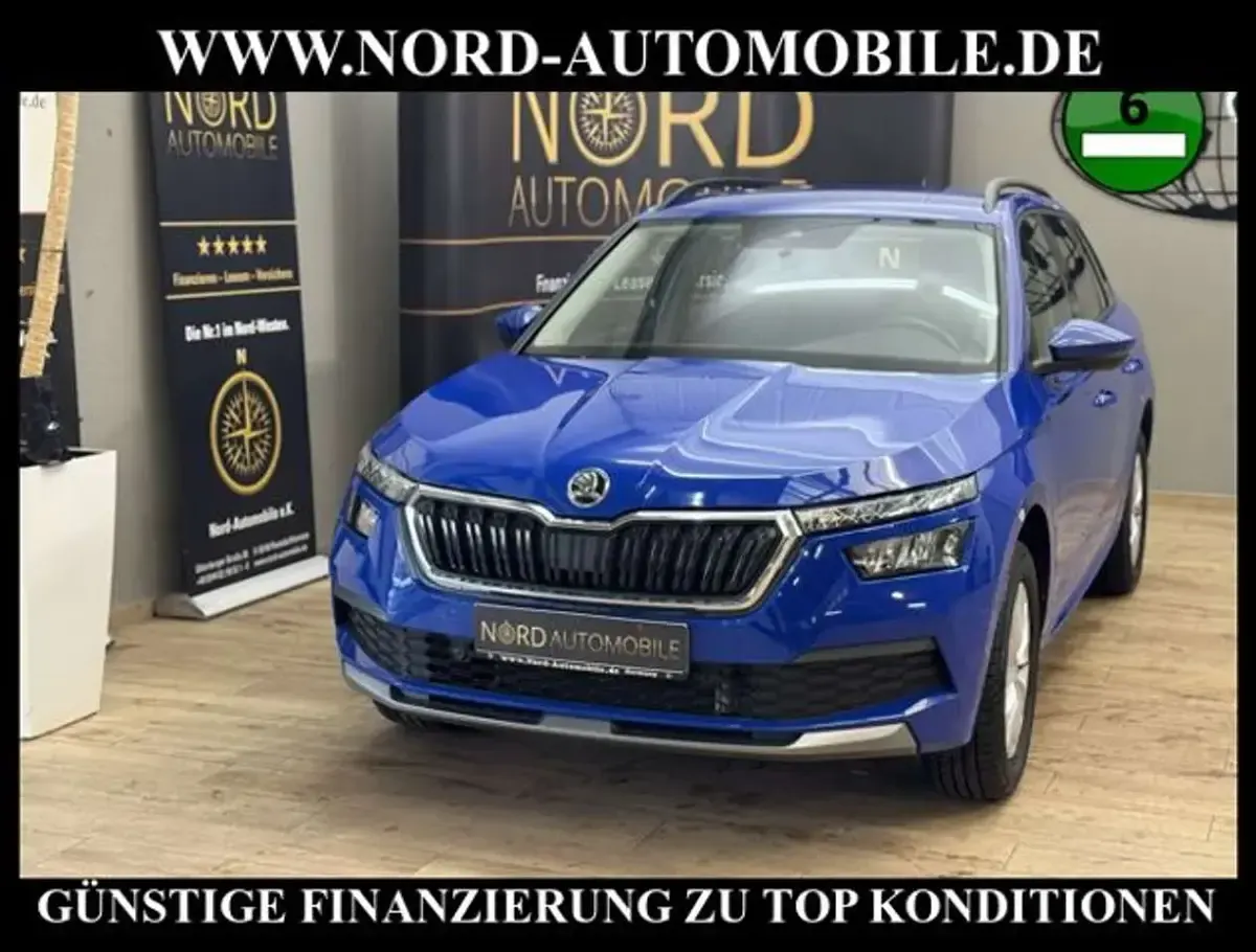 Gebraucht Skoda Kamiq Ambition 90 PS (66 kW) 2021 Blau SUV