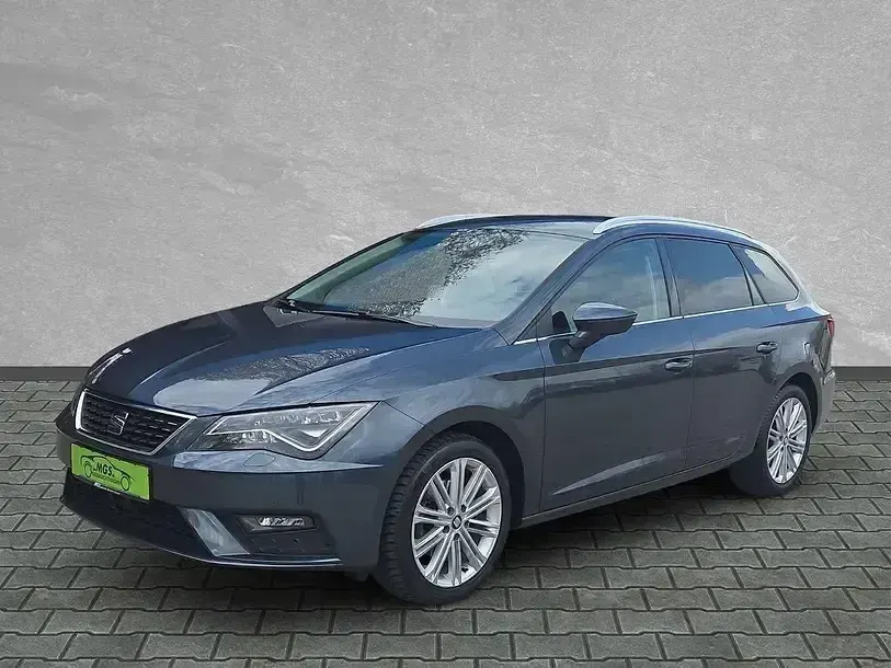 Usata Seat Leon ST Beats 131 CV (96 kW) 2019 Grigio Station wagon