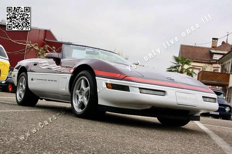 Gebraucht Corvette C4 281 PS (206 kW) 1995 Darkpurplearcticwhite Cabrio