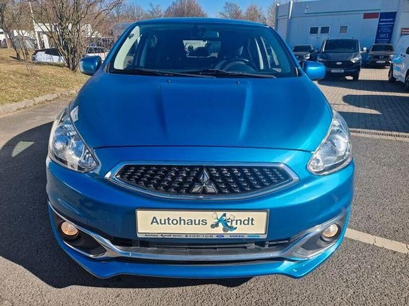 Gebraucht Mitsubishi Space Star Edition+ 80 PS (58 kW) 2016 Blau Kleinwagen
