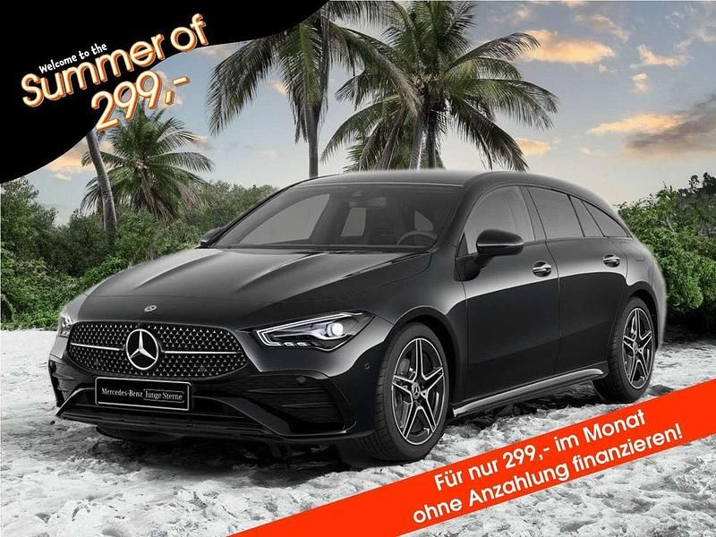 Lack kosmosschwarz Gebraucht 2023 Mercedes CLA180 AMG Limousine | 29.880 € (Fairer Preis) - Bild 1/4