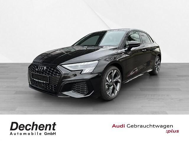 Mythosschwarz metallic Gebraucht 2024 Audi A3 S-Line | 36.990 € (Etwas zu teuer) - Bild 1/4