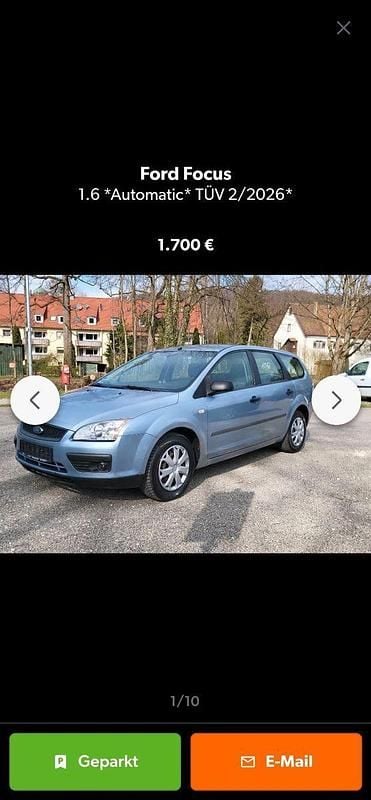 Blau Gebraucht 2005 Ford Focus Trend Kombi | 1.100 € (Guter Preis) - Bild 1/4