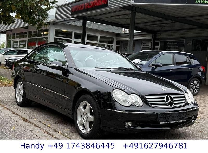 Schwarz Gebraucht 2004 Mercedes CLK200 Coupé | 3.690 € (Fairer Preis) - Bild 1/4