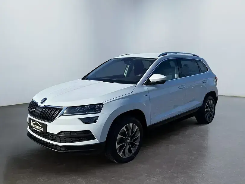 Gebraucht Skoda Karoq Clever 150 PS (110 kW) 2022 Moonweiss SUV