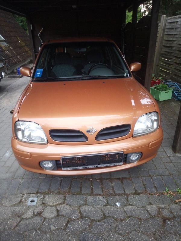 Orange Gebraucht 1999 Nissan Micra Kleinwagen | 800 € (Fairer Preis) - Bild 1/4