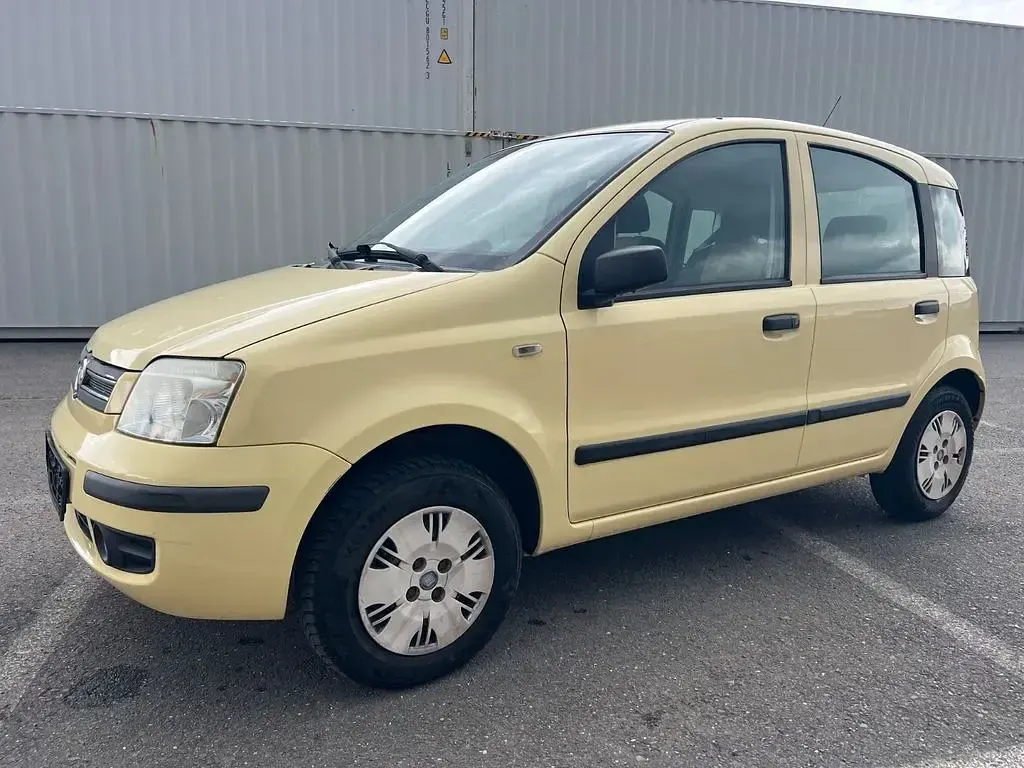 Brugt Fiat Panda Dynamic 60 HK (44 kW) 2009 Gul Hatchback
