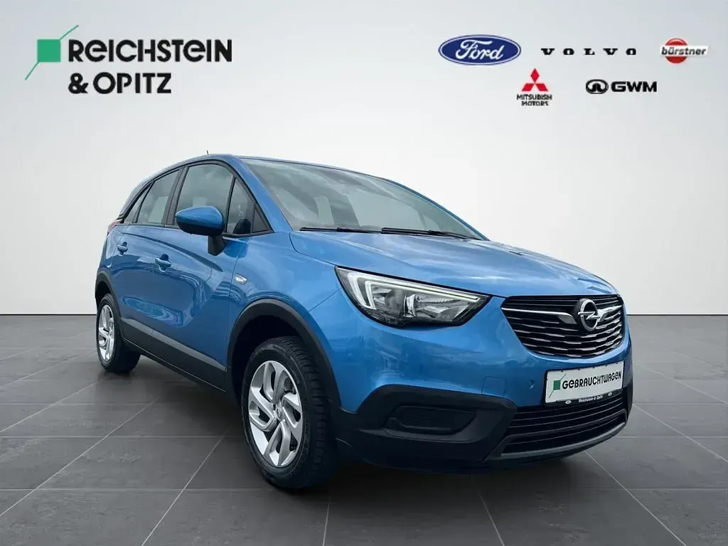 Gebraucht Opel Crossland X Edition 131 PS (96 kW) 2020 Arktis blau SUV