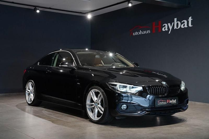 Schwarz Gebraucht 2017 BMW 420 Sport Line Coupé | 22.950 € (Fairer Preis) - Bild 1/4